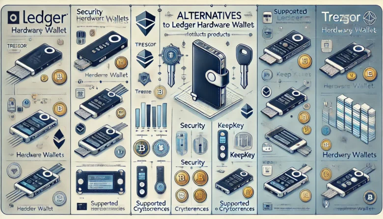 Ledgerハードウェアウォレットの代替製品