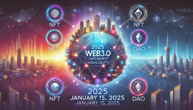 2025年1月15日のWeb3.0国内外ニュースまとめ