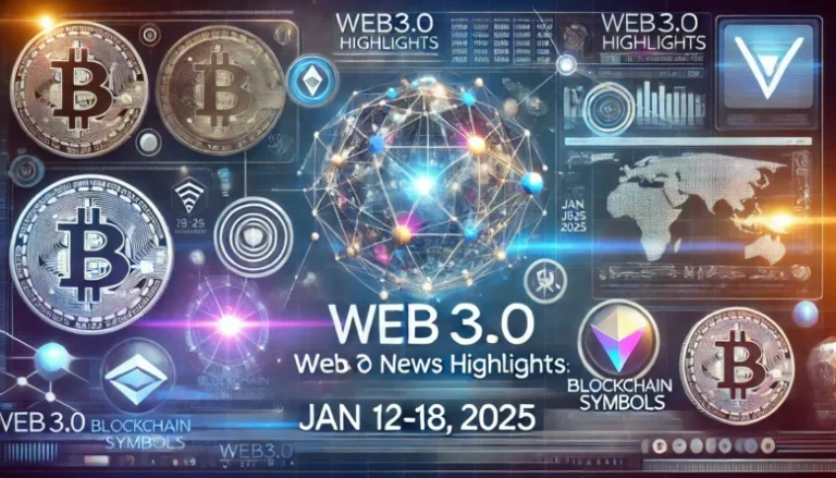 2025年1月12日～18日のWeb3.0関連ニュースまとめ